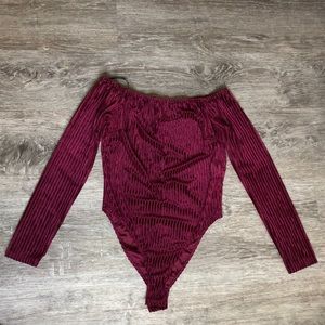 Forever 21 Off The Shoulder Bodysuit